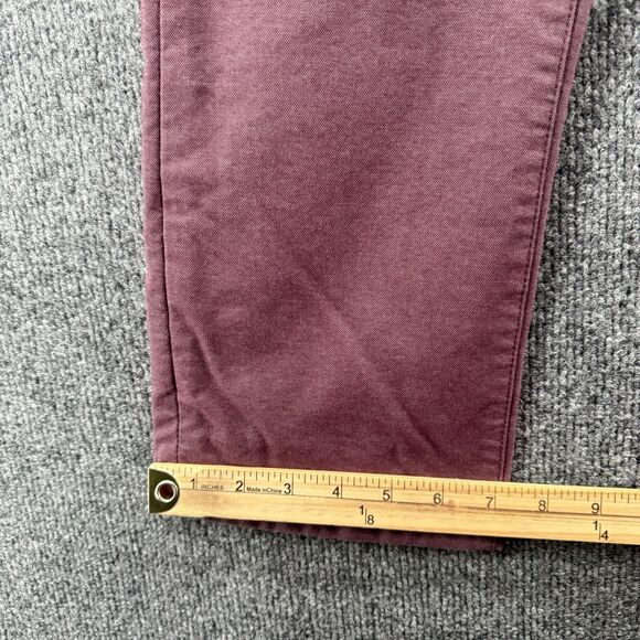 Ted Baker London Dress Pants Womens 33 Purple Flat Front Straight Office Career - Picture 11 of 11